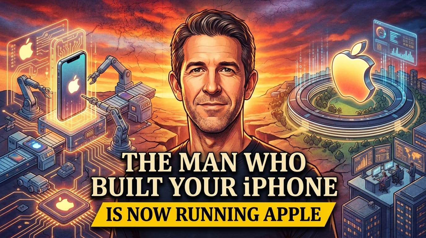 The Man Who Built Your iPhone Is Now Running Apple